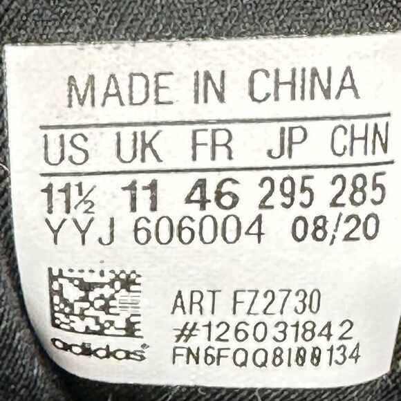 Adidas UltraBoost DNA Running Shoes Animal Pack Zebra FZ2730 Men's Size 11.5 - Picture 9 of 9